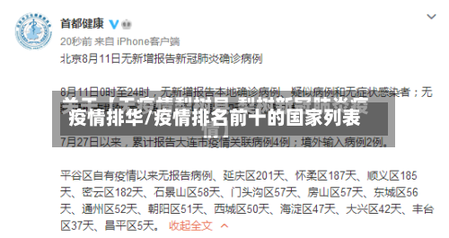 疫情排华/疫情排名前十的国家列表-第1张图片