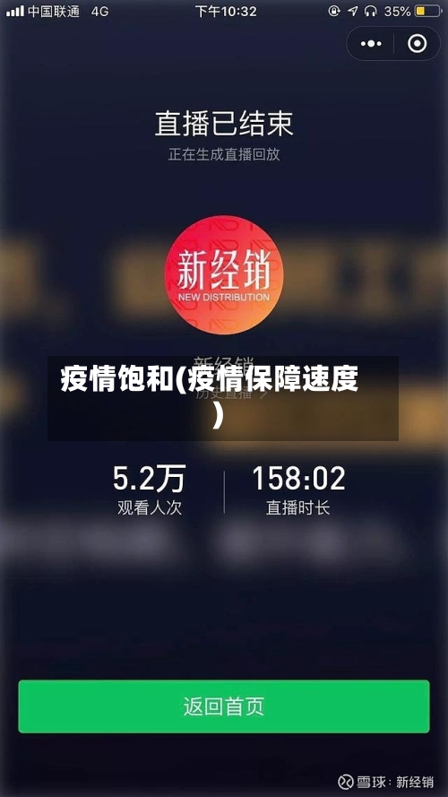 疫情饱和(疫情保障速度)-第2张图片