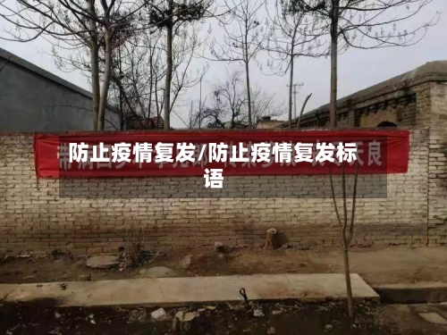 防止疫情复发/防止疫情复发标语-第1张图片