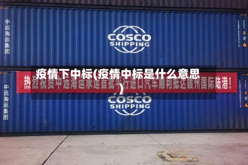 疫情下中标(疫情中标是什么意思)-第1张图片