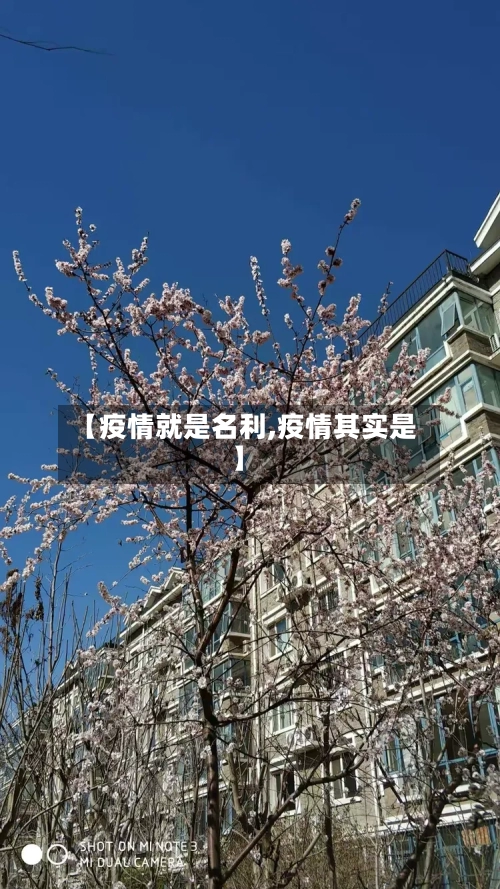 【疫情就是名利,疫情其实是】-第1张图片