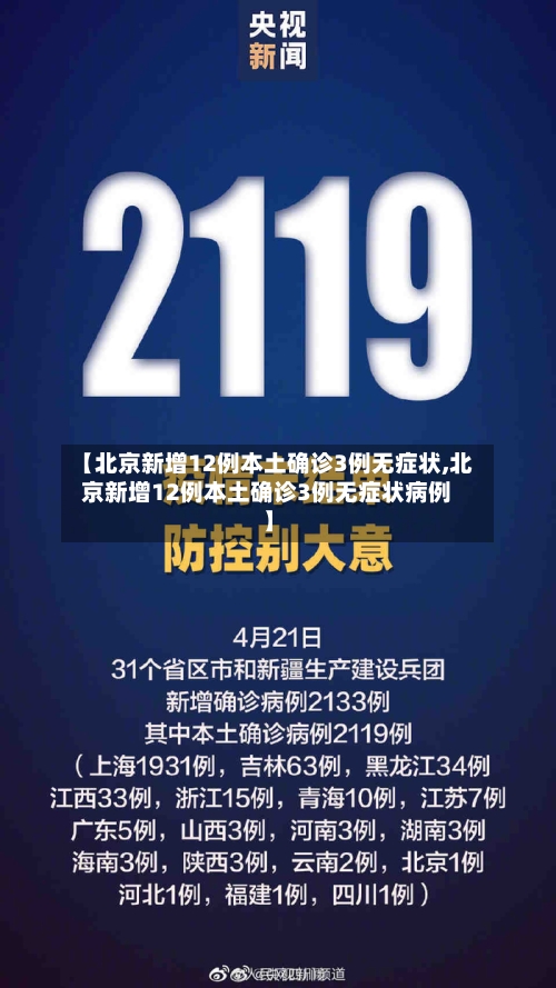 【北京新增12例本土确诊3例无症状,北京新增12例本土确诊3例无症状病例】-第2张图片