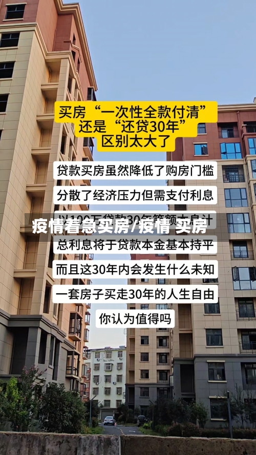 疫情着急买房/疫情 买房-第1张图片