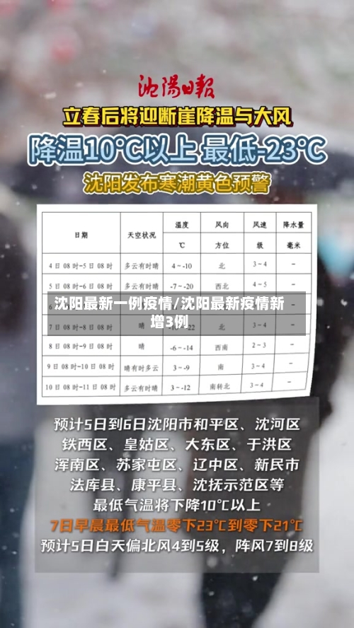 沈阳最新一例疫情/沈阳最新疫情新增3例-第3张图片