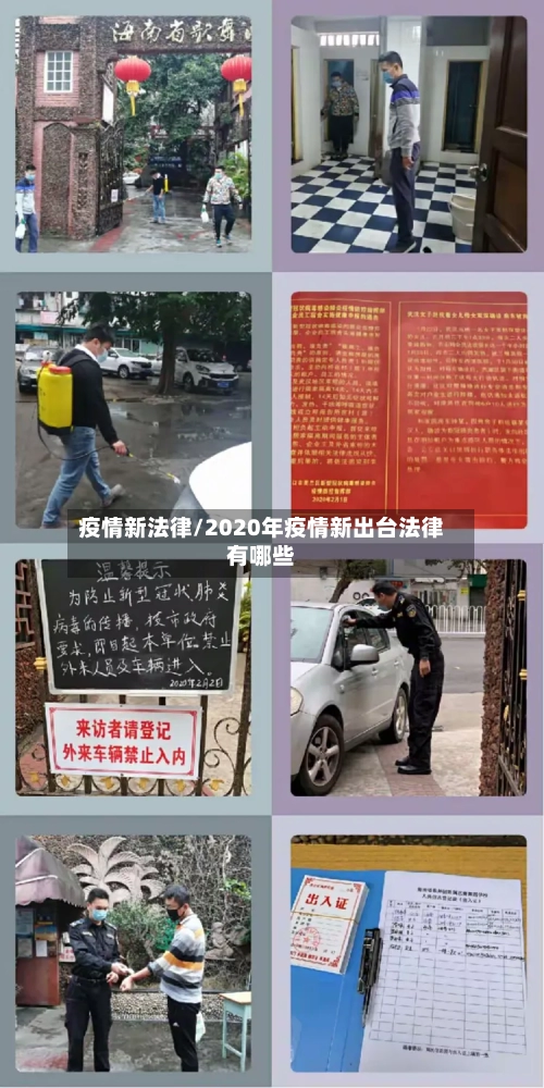 疫情新法律/2020年疫情新出台法律有哪些-第1张图片