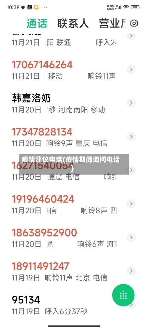 疫情建议电话(疫情期间询问电话)-第2张图片