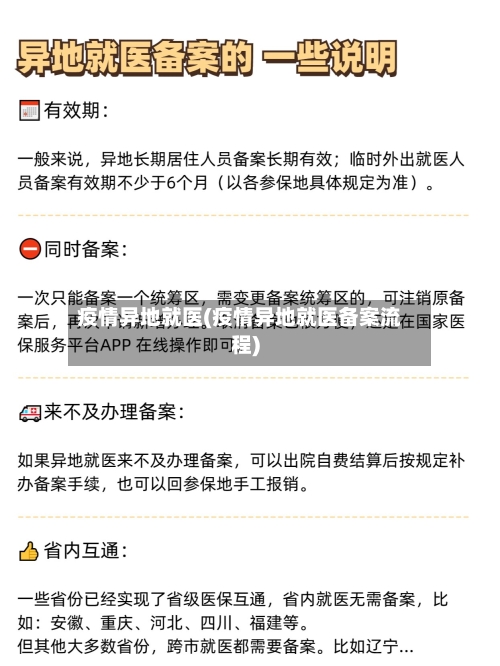 疫情异地就医(疫情异地就医备案流程)-第3张图片